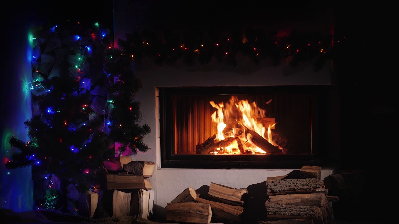 4K Christmas Fireplace YouTube