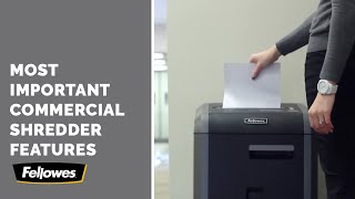 Best Commercial Shredder Features - Powershred® 225 Series