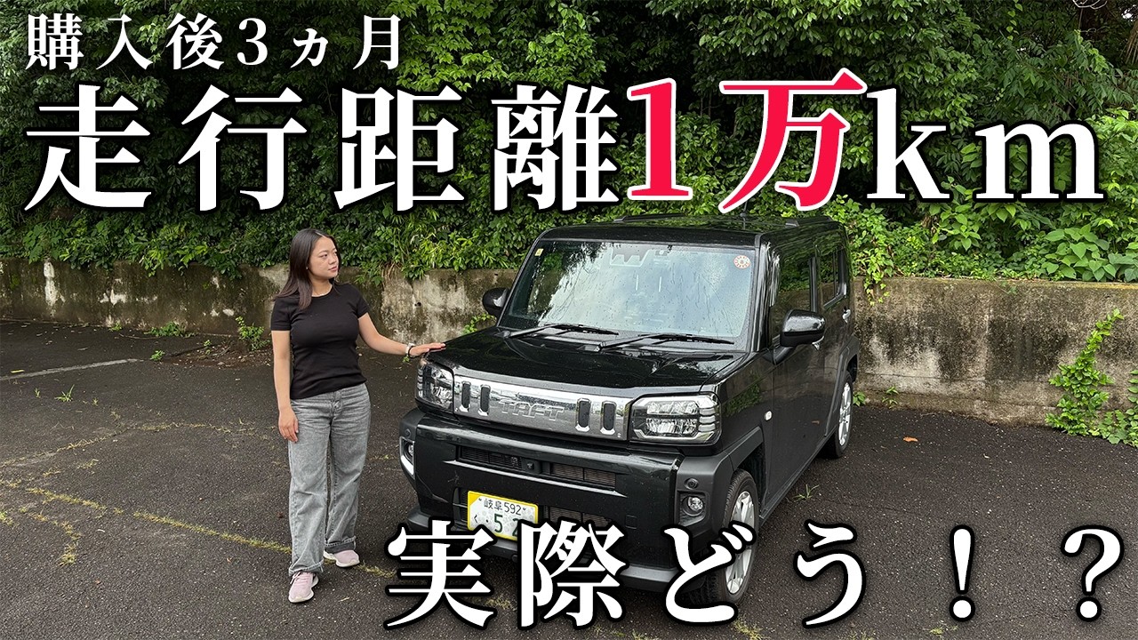 DAIHATSU タフト納車後1万kmレビュー&買ってよかったカー用品【NAISOR】
