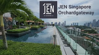 Tour of Jen Singapore Orchardgateway by ShangriLa Orchard Road near Somerset Road MRT Station NS23