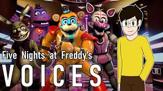 All the FNAF Voices I can do! (Sister Location - Security Breach)