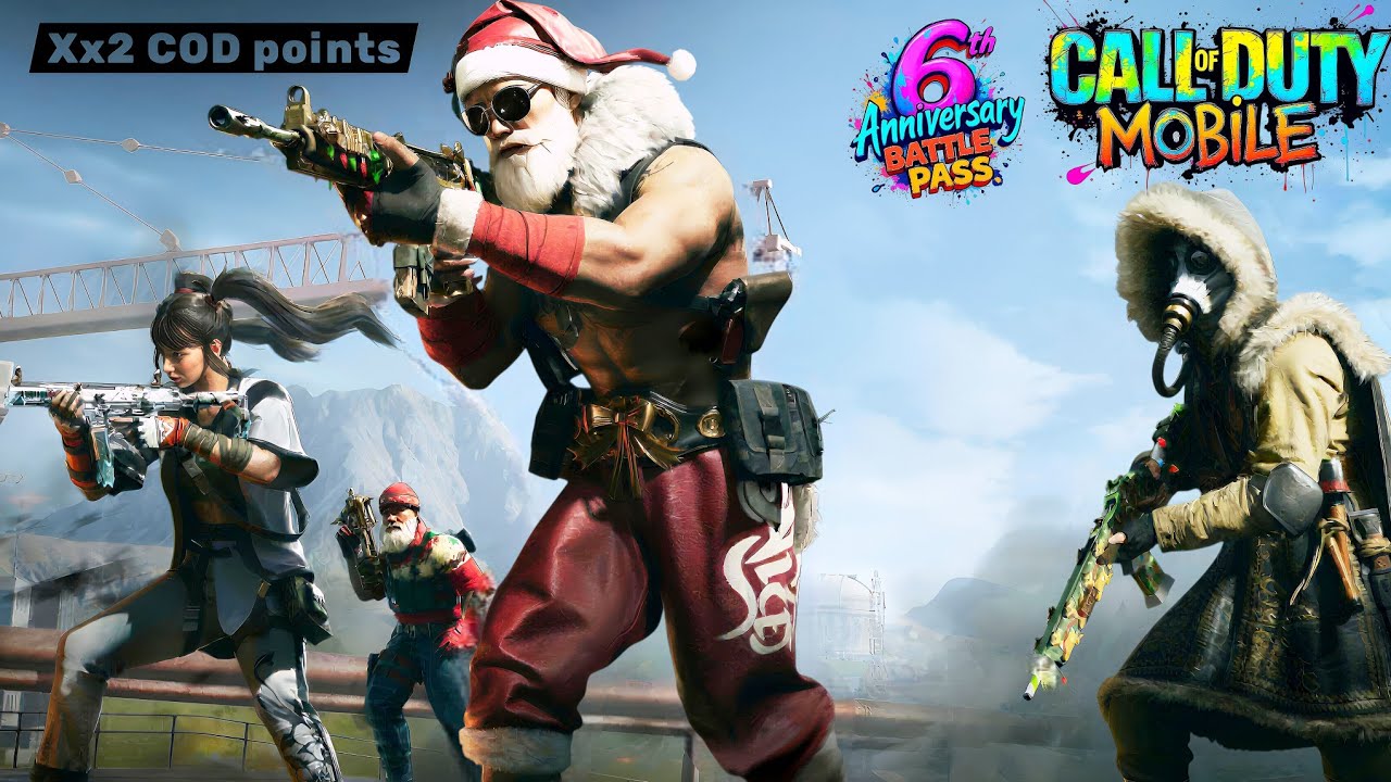 Massive Street Fighter Collab CODM 6th Anniversary battle pass