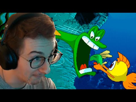 ЛЮТЕРА СЪЕЛИ | Олёша играет в Freddi Fish and the Case of the Missing Kelp Seeds