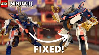 UPGRADING Sora's Transforming Mech from Ninjago: Dragons Rising!