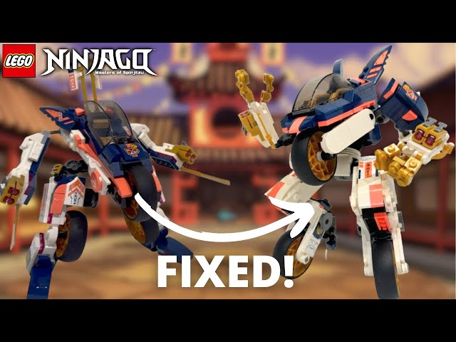UPGRADING Sora's Transforming Mech from Ninjago: Dragons Rising