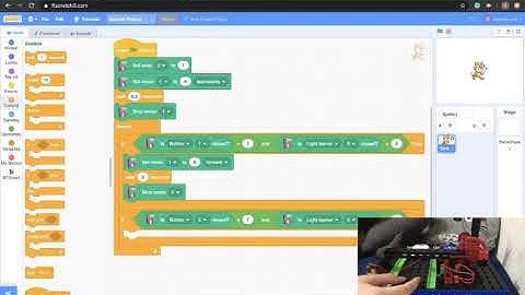 Fischertechnik Barrier BT Smart Controller + Scratch 3.0 Program