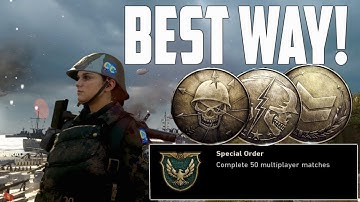 COD WWII - Fastest Way to Complete Winter Siege Special Orders!