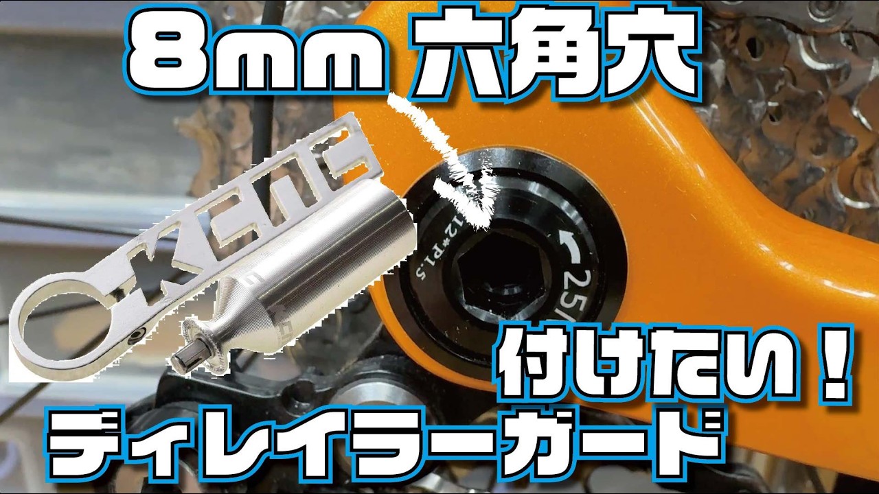 Want to Install a Derailleur Guard] The 6mm Hex Socket on the