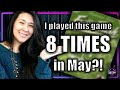 kBack on kTrack w/ 153 GAMES!!! 🎉 | May 2024 Board Game Plays 🌼