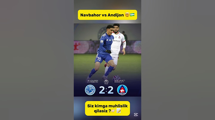 Navbahor vs Andijon 2:2 🤯🇺🇿 #football #andijon #navbahor