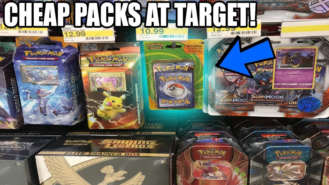 BUYING And OPENING CHEAP POKEMON CARDS FROM TARGET Value Packs YouTube BUYING And OPENING CHEAP POKEMON CARDS FROM TARGET Value Packs YouTube