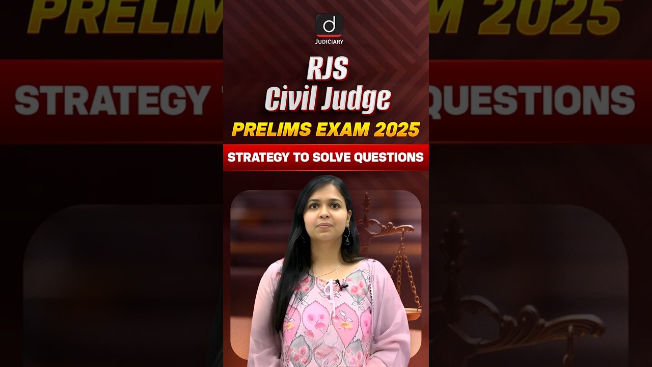 Tricks to Solve Questions | Civil Judge | Drishti Judiciary | 