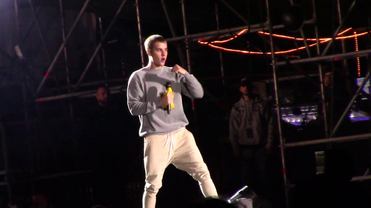 No Pressure - Justin Bieber Purpose Tour, Estadio BBVA Bancomer [HD]