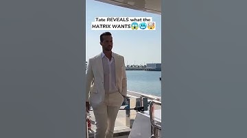 Tate REVEALS What The MATRIX WANTS😱🥶🤯