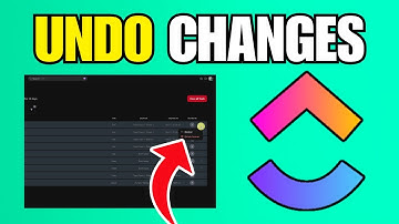 How To Undo In ClickUp (Step By Step Guide)