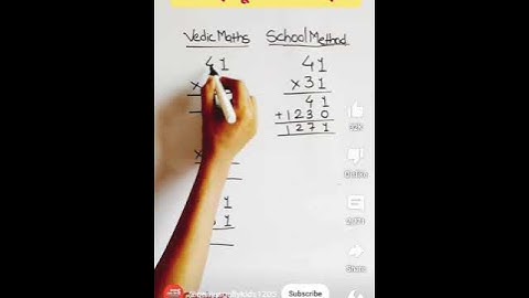 Vedic Math l Vedic Multiplication #youtube 🔥🔥