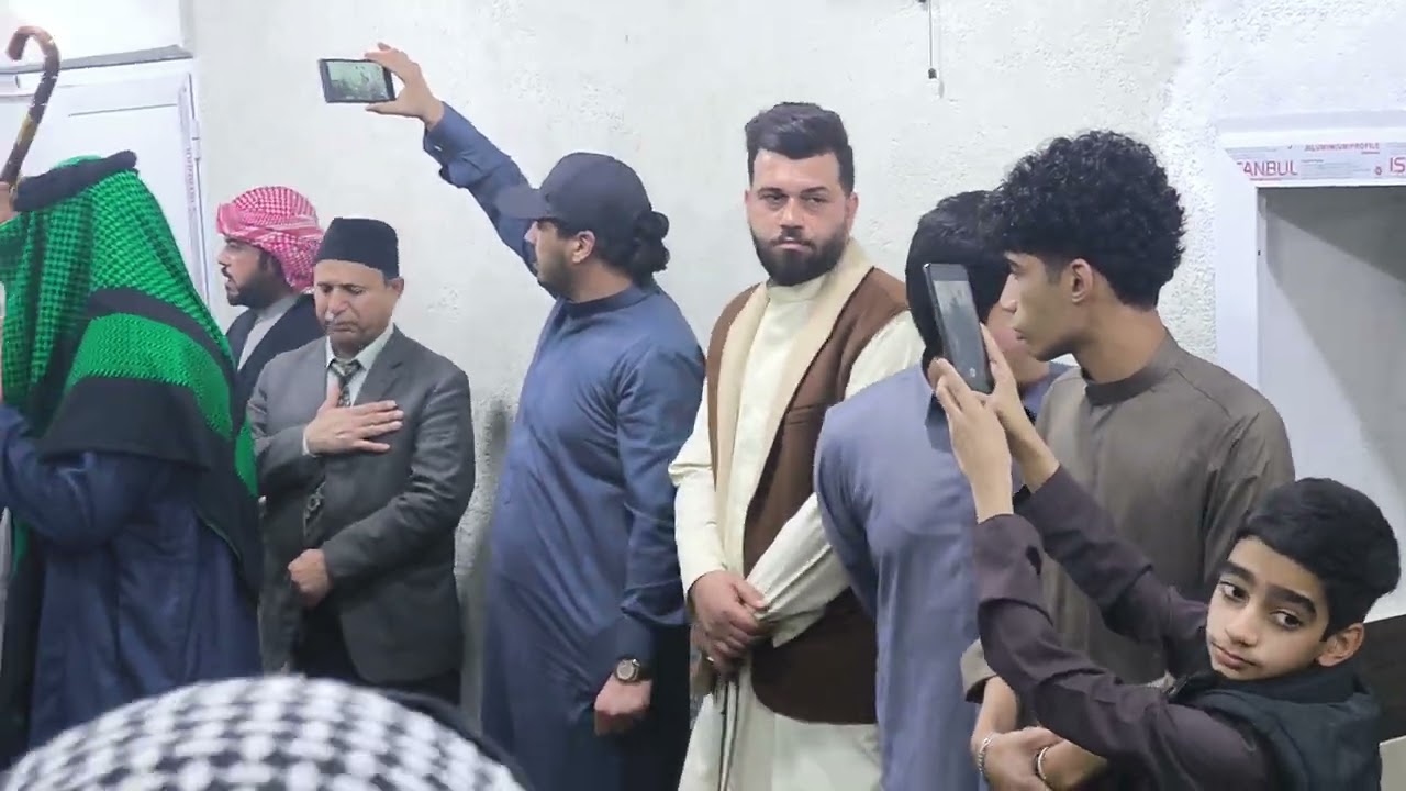 مديح حربي قصيدة (شي لله يا رفاعي) في مرقد السيد عز الدين الرفاعي في البصرة