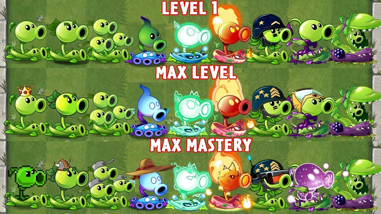 Random 40 Pair Plant & Vine LEVEL 1 vs MAX LEVEL vs M200 - Who Will WIn? - Pvz 2 Plant vs Plant