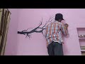 Beautiful wall painting free hand