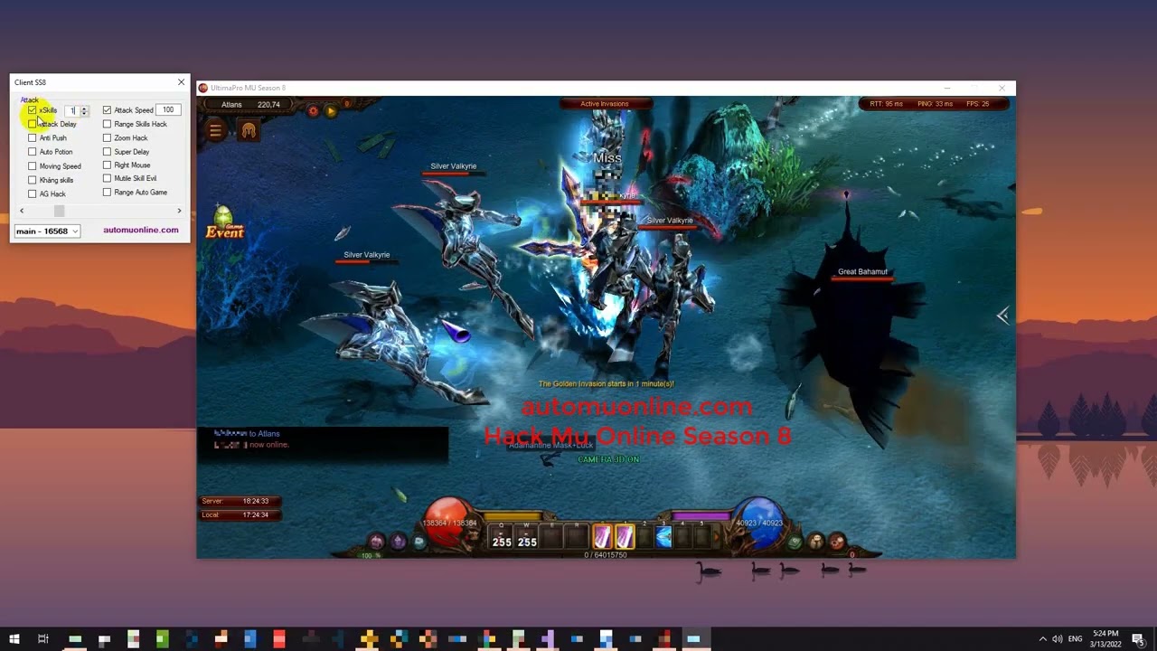 Hack Mu Online Season 8 | 2022