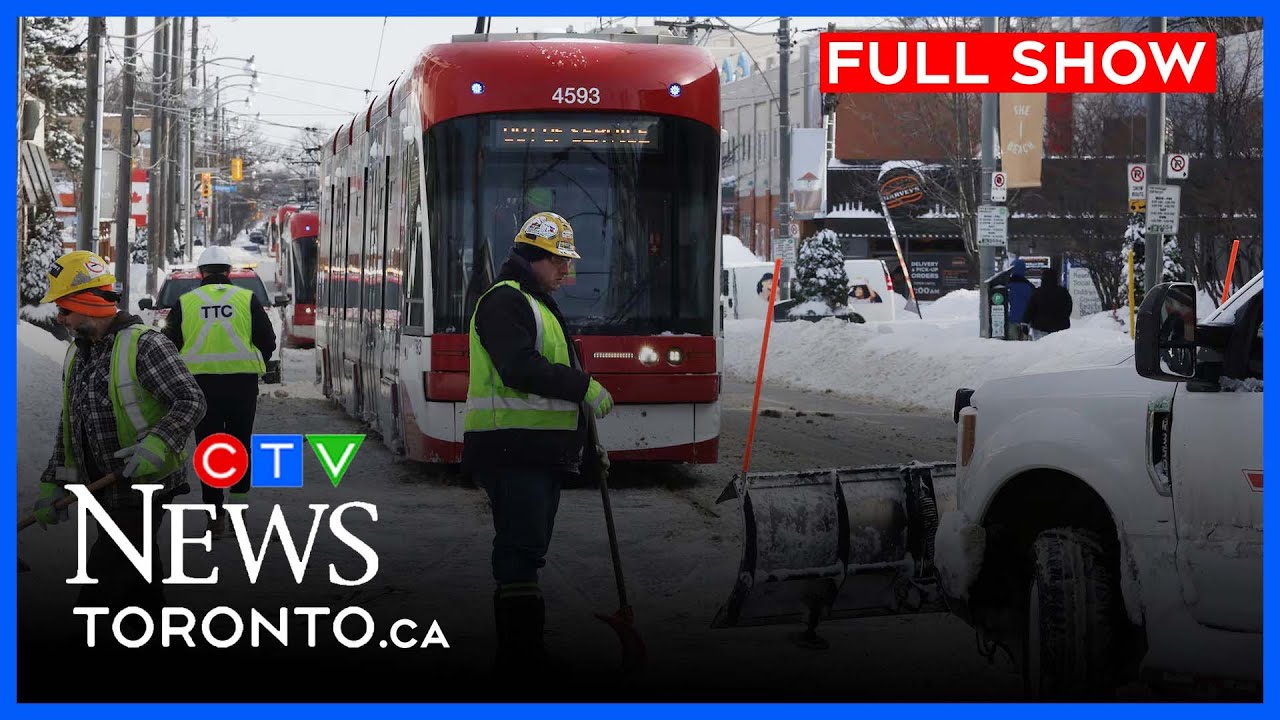Toronto continues to clean up after 50 cm snowstorm | CTV News Toronto at Noon for Jan. 27, 2026