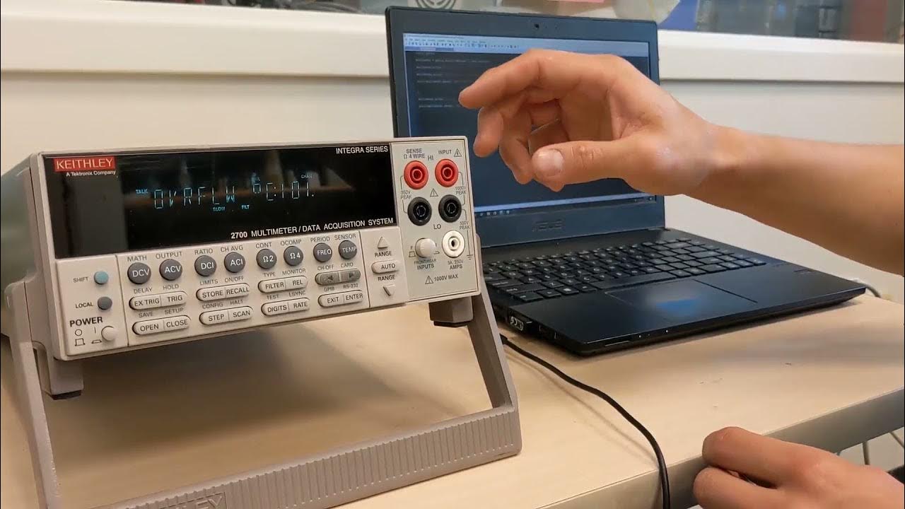 Live Data Acquisition Tutorial Using Python and a Keithley 2700 ...