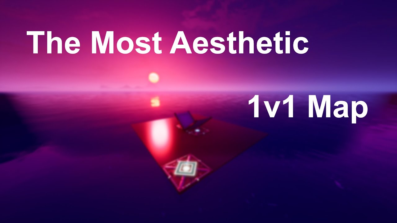 The MOST AESTHETIC 1v1 Map in Fortnite...