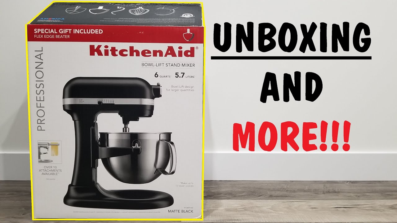 KitchenAid Pro 5 Plus Series 5-Quart Bowl-Lift Stand Mixer, 10-Speed, Matte Black