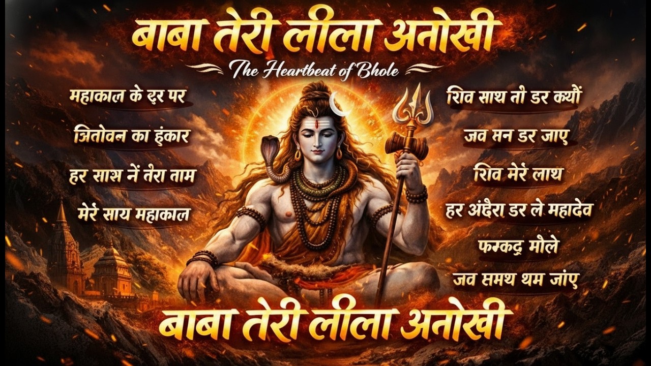 Baba Teri Leela Anokhi | बाबा तेरी लीला अनोखी | Non Stop Shiv Bhajan Jukebox | Mahadev Bhakti Songs