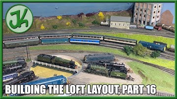 More scenery comes together - Building the Loft Layout, part 16