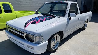 94 Toyota Pick up OG mini truck paint and reveal