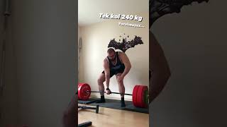 #tunatavus tek kol 240 kg deadlift Resimi