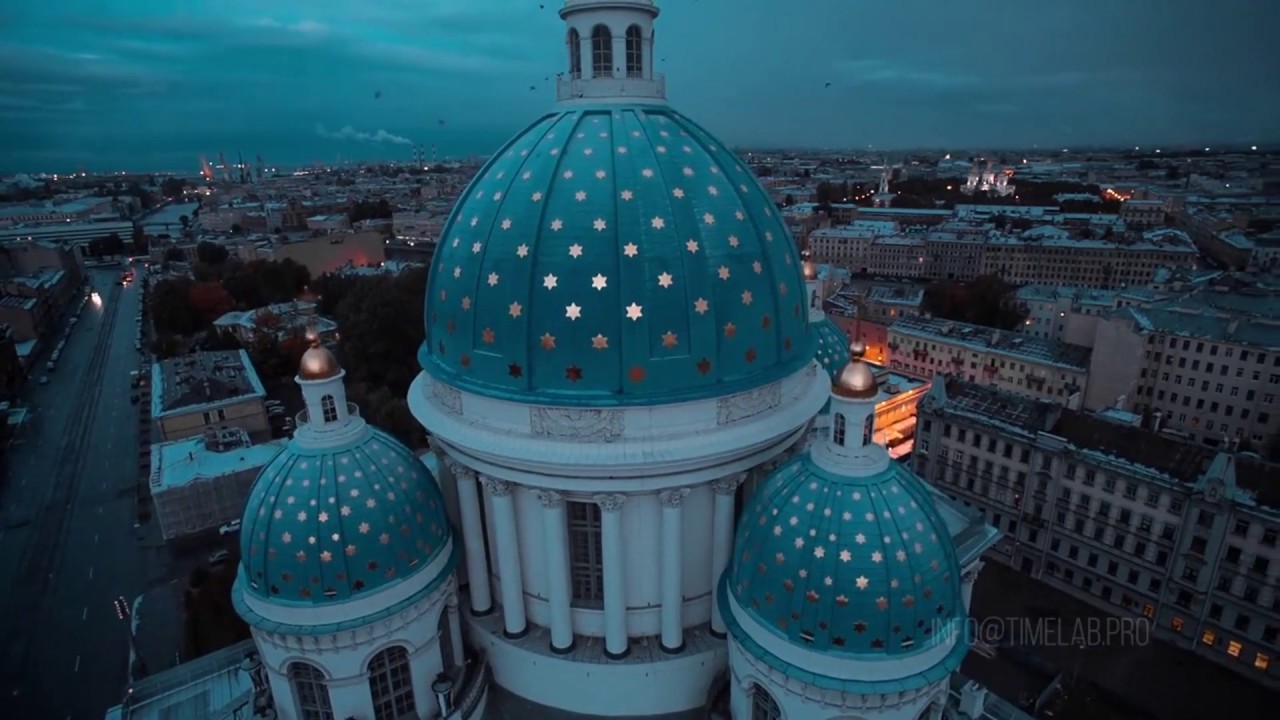 Санкт-Петербург с высоты птичьего полета | Атмосферно - YouTube