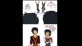 That's rough buddy... Klance comic dub