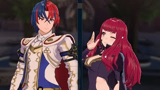 Alear (M) &amp; Yunaka Support Conversations + Extras | Fire Emblem Engage