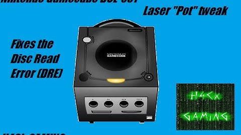 GameCube DOL-001 Laser Pot Tweak