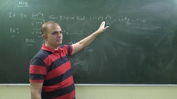 If y=sin^-1(x)/Square root of ( 1-x^2) then prove that (1-x^2)d2y/dx2-3xdy/dx-y=0