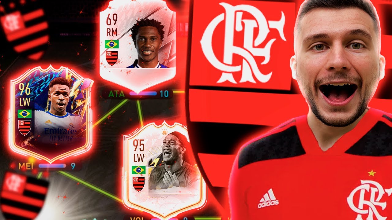 MONTEI O FLAMENGO NO FIFA E JOGUEI A WL - ULTIMATE TEAM