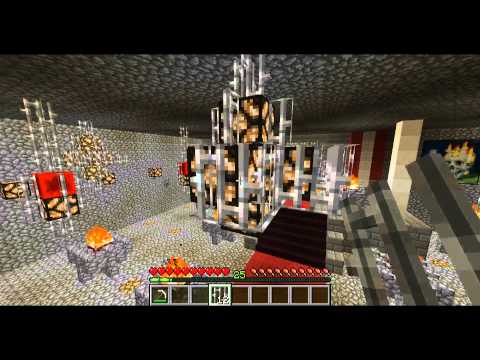 Minecraft How To Make A Chandelier For Your Castle Or House Youtube