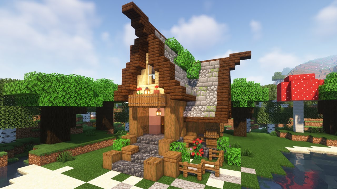 Minecraft | How to Build a Survival House - YouTube
