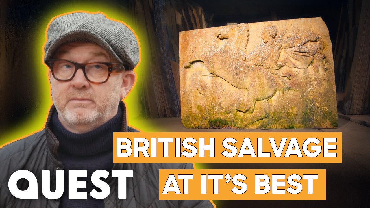 Drew Finds British Craftsmanship Worth Saving In One Of UK’s Largest Salvage Yards | Salvage Hunters