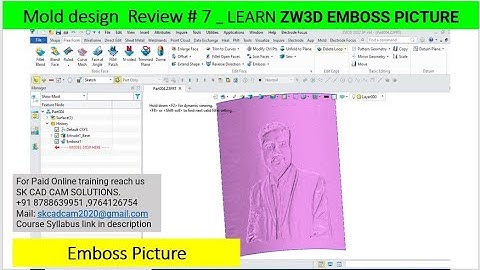 How to use  Emboss function ?