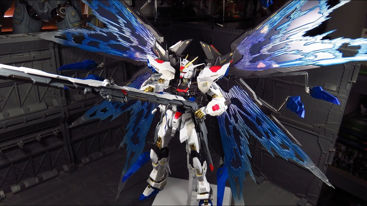 Metal Build Strike Freedom Wings of Light Add-on Review - YouTube