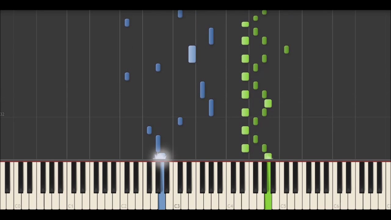 Jean Michel Blais Il Synthesia Tutorial Youtube