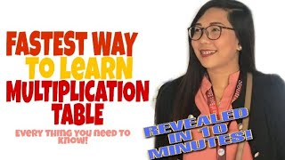 Download Lagu FASTEST WAY TO LEARN THE MULTIPLICATION TABLE! (MASTER MULTIPLICATION TABLE IN 10 MINUTES) MP3