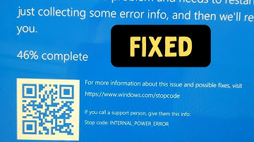 How To Fix INTERNAL_POWER_ERROR BSOD in Windows 11