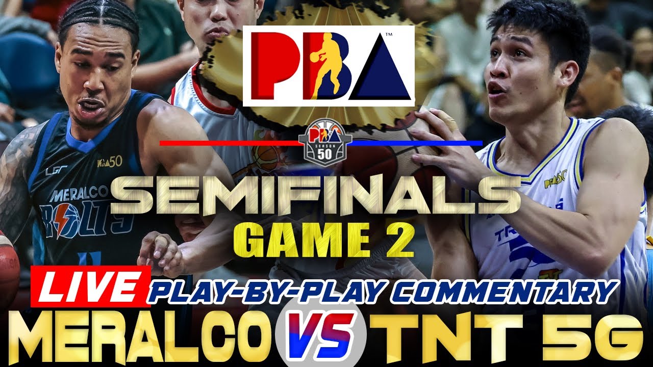 TNT VS MERALCO GAME 2 SEMIFINALS | PBA Philippine Cup 2025-26 | Pba Live Score & Commentary