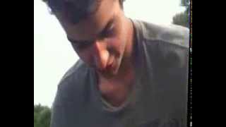 Throwing Pine Cone from top of tree