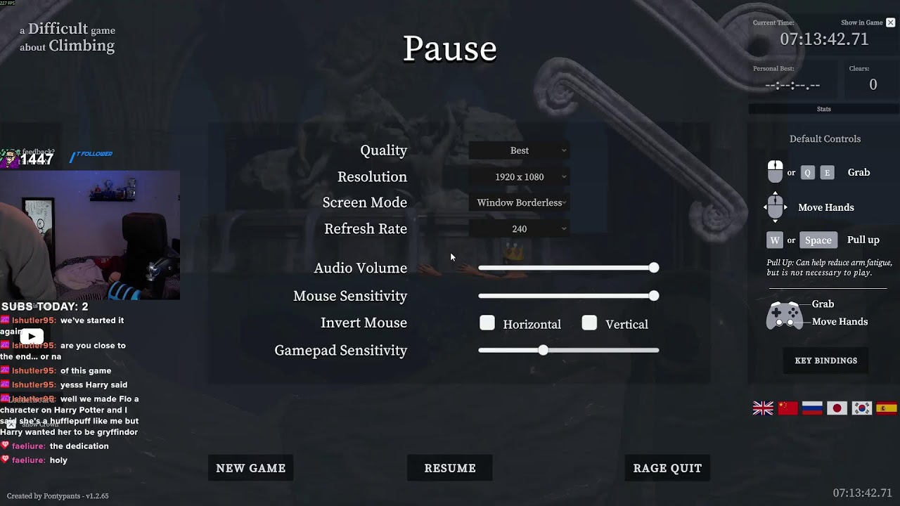 🔴LIVE🔴 A difficult game about climbing...