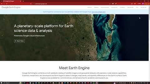 How to create Google Earth Engine Account for Free